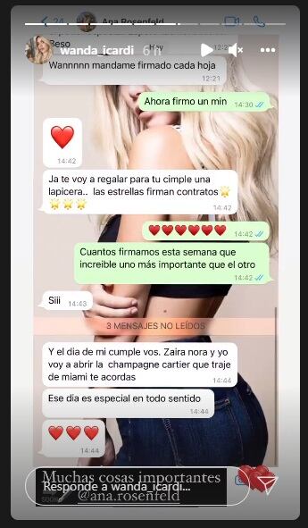 Redes de Wanda Nara