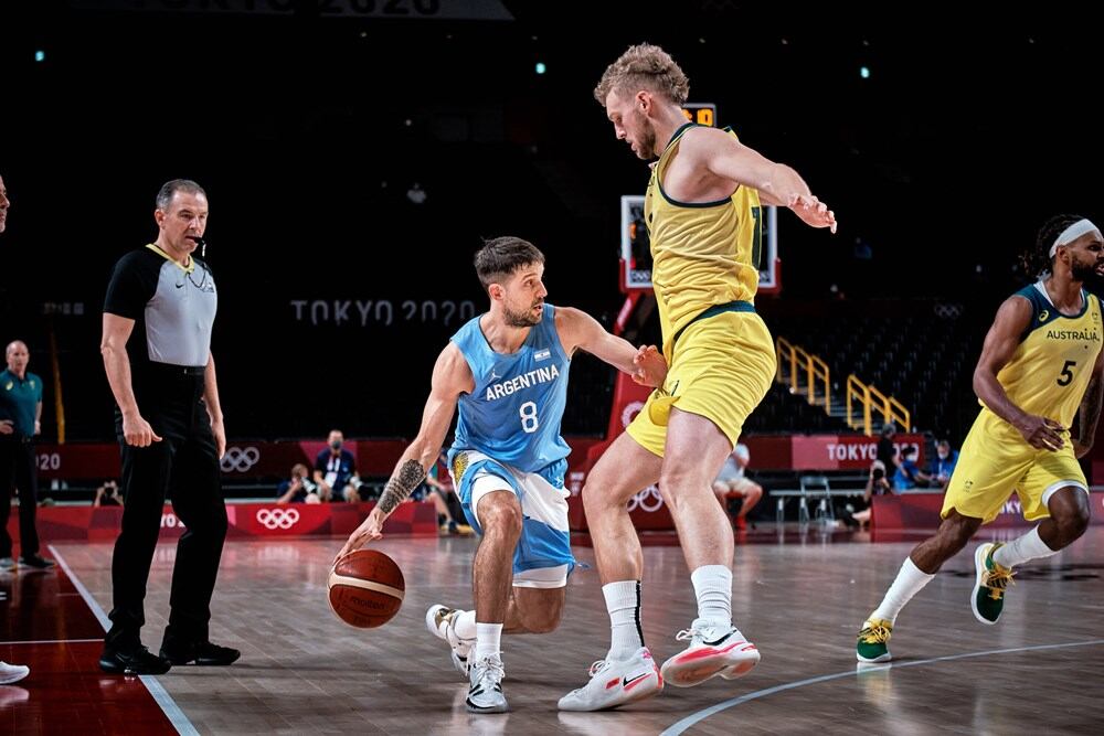 Nicolás Laprovíttola, una de las armas ofensivas de Argentina. (Fiba)