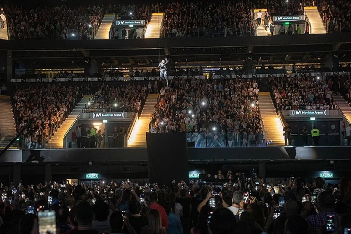 La Sole voló en el estadio Movistar Arena / Gentileza Clarín