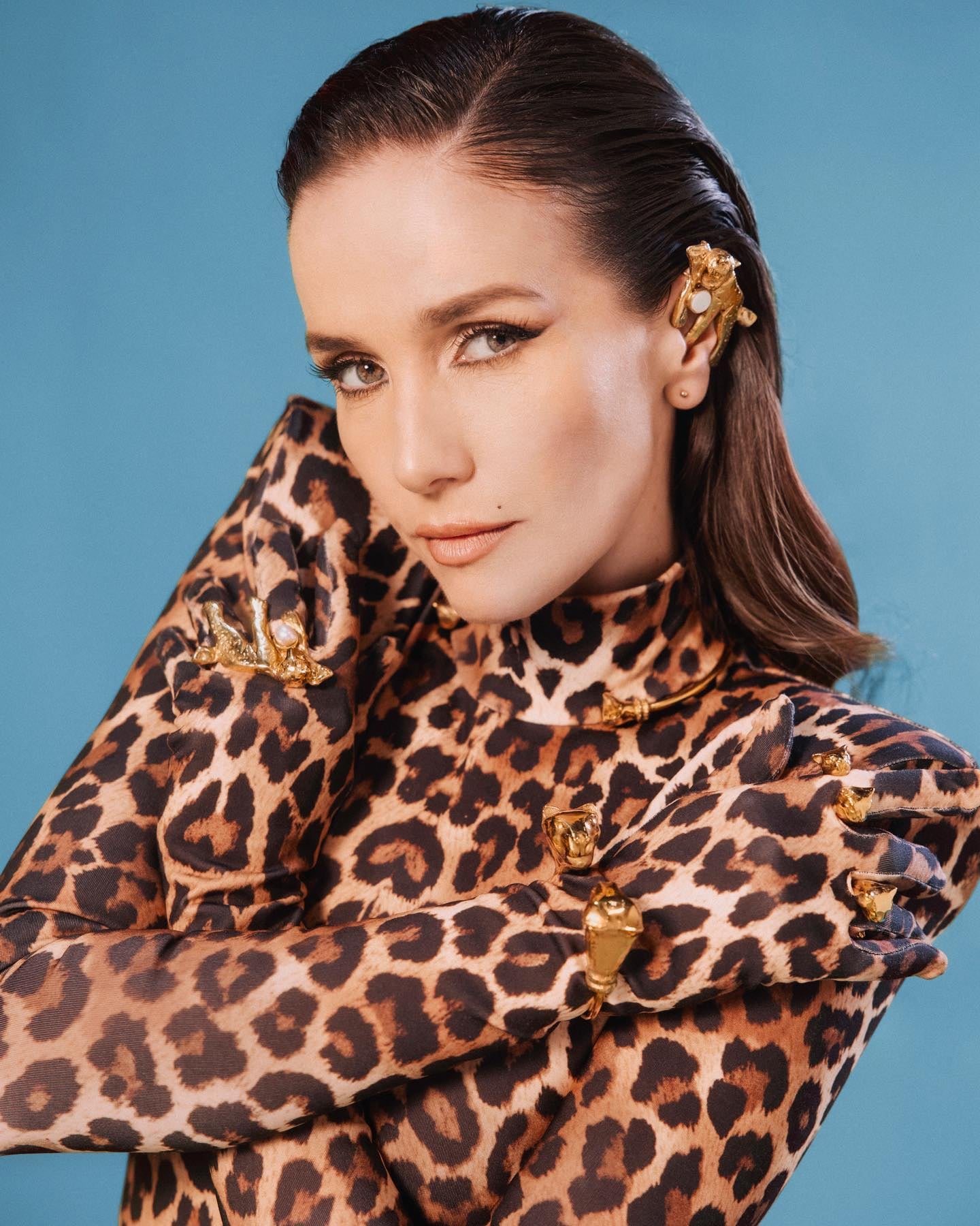 El look felino de Natalia Oreiro