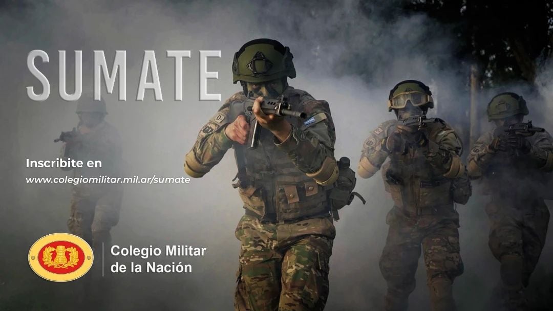 Inscripciones para el Colegio Militar de la Nación