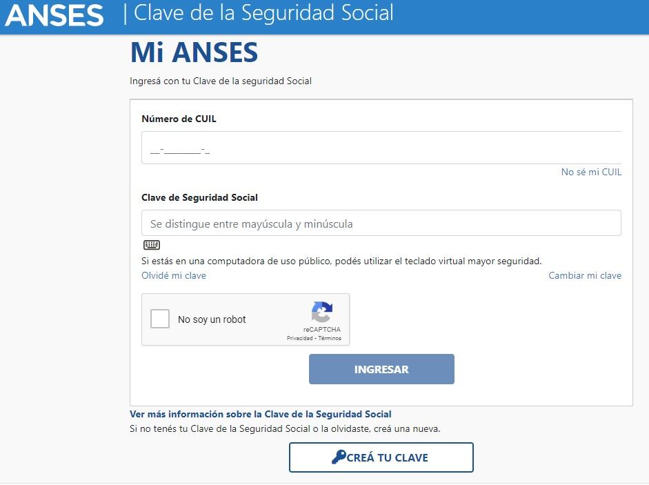 ¿Qué necesito para sacar la Clave de Seguridad Social de Mi Anses?