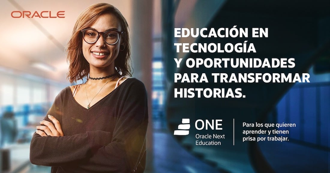 Oracle lanzó el programa gratuito de formación ONE.