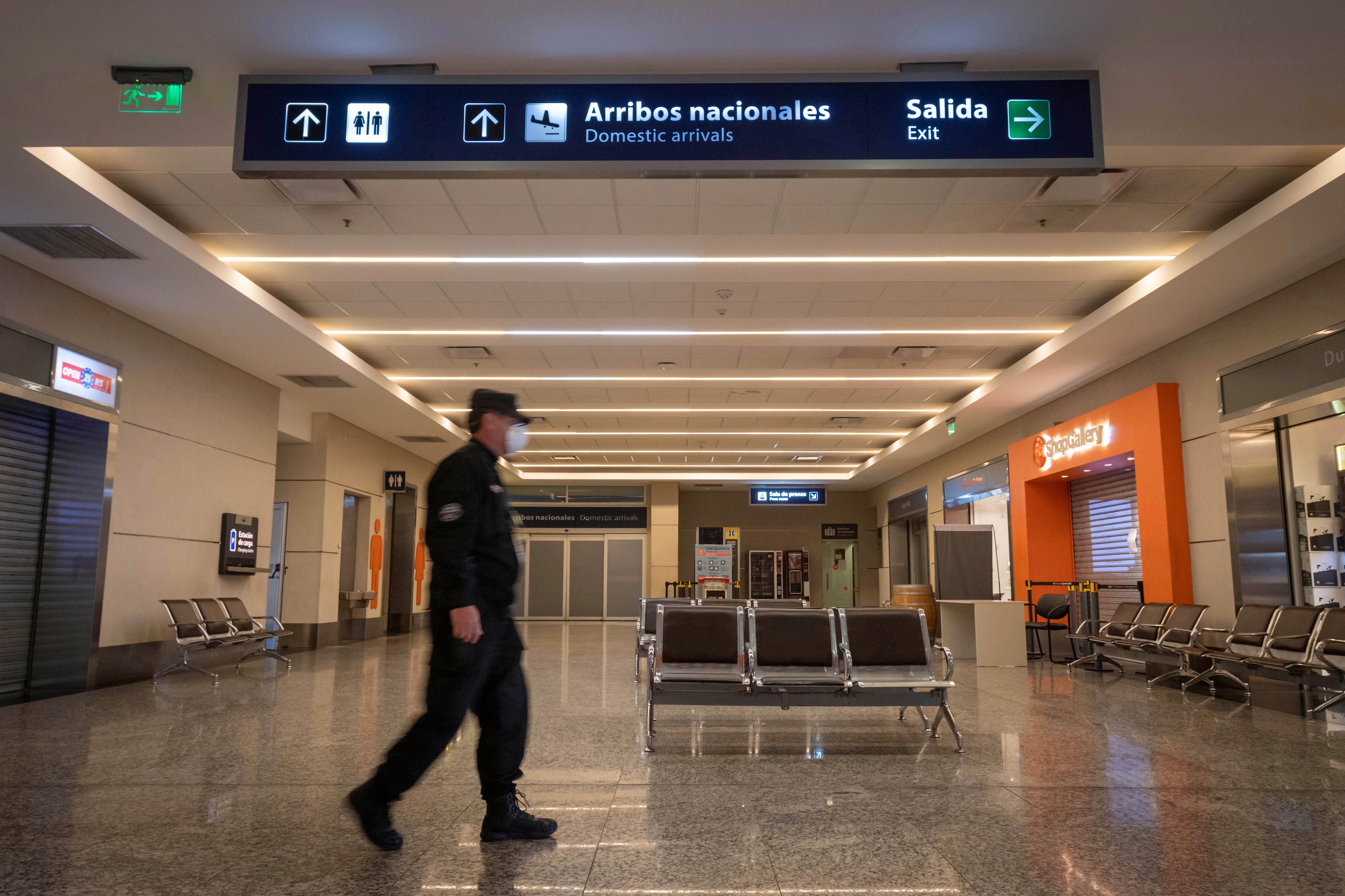 El aeropuerto Internacional El Plumerillo. Foto: 