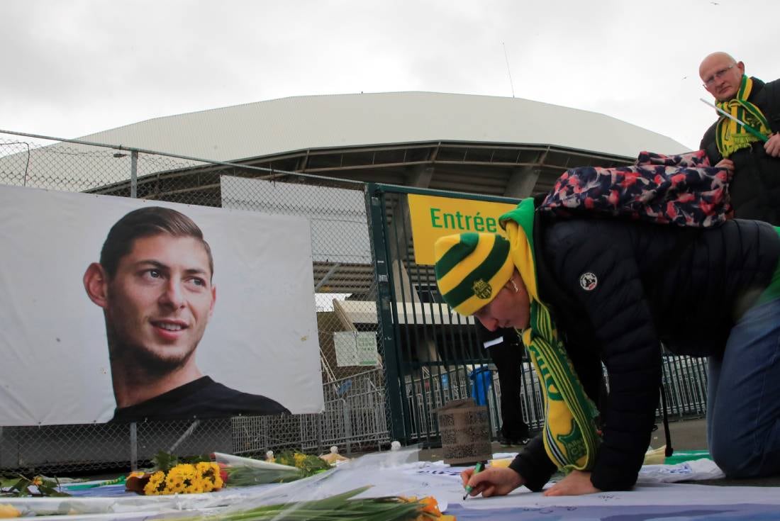 Emiliano Sala, eterno.  (AP)