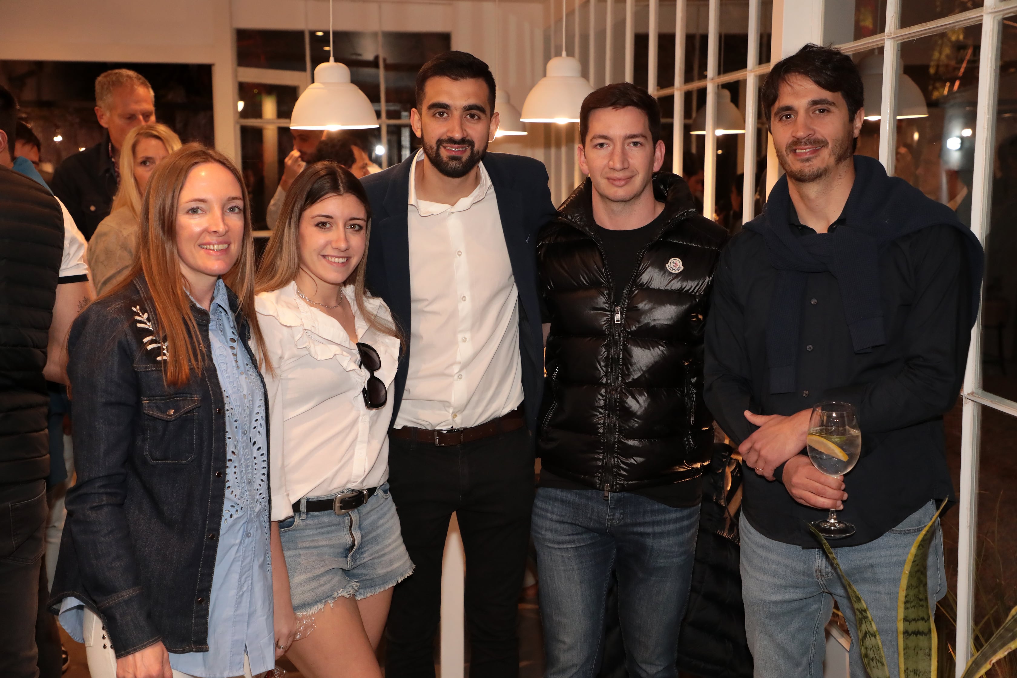 Romina Porolli, Agus Muñoz, Jonathan Carrión, Giovanni Porolli y Maxi Vallés