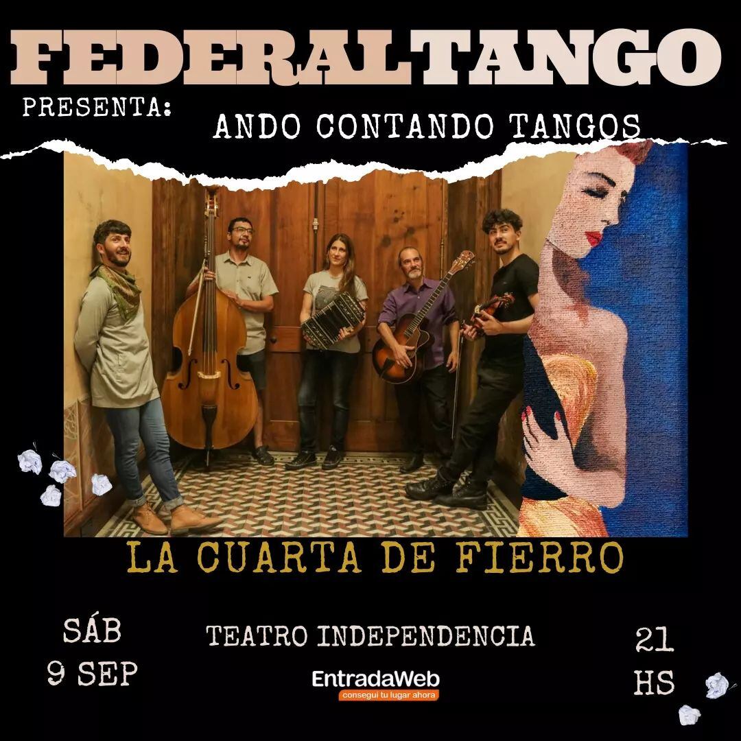 Lo mejor del tango, en el Teatro Independencia