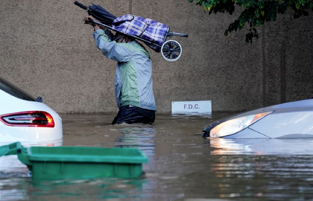 Inundación en Filadelfia (AP)   