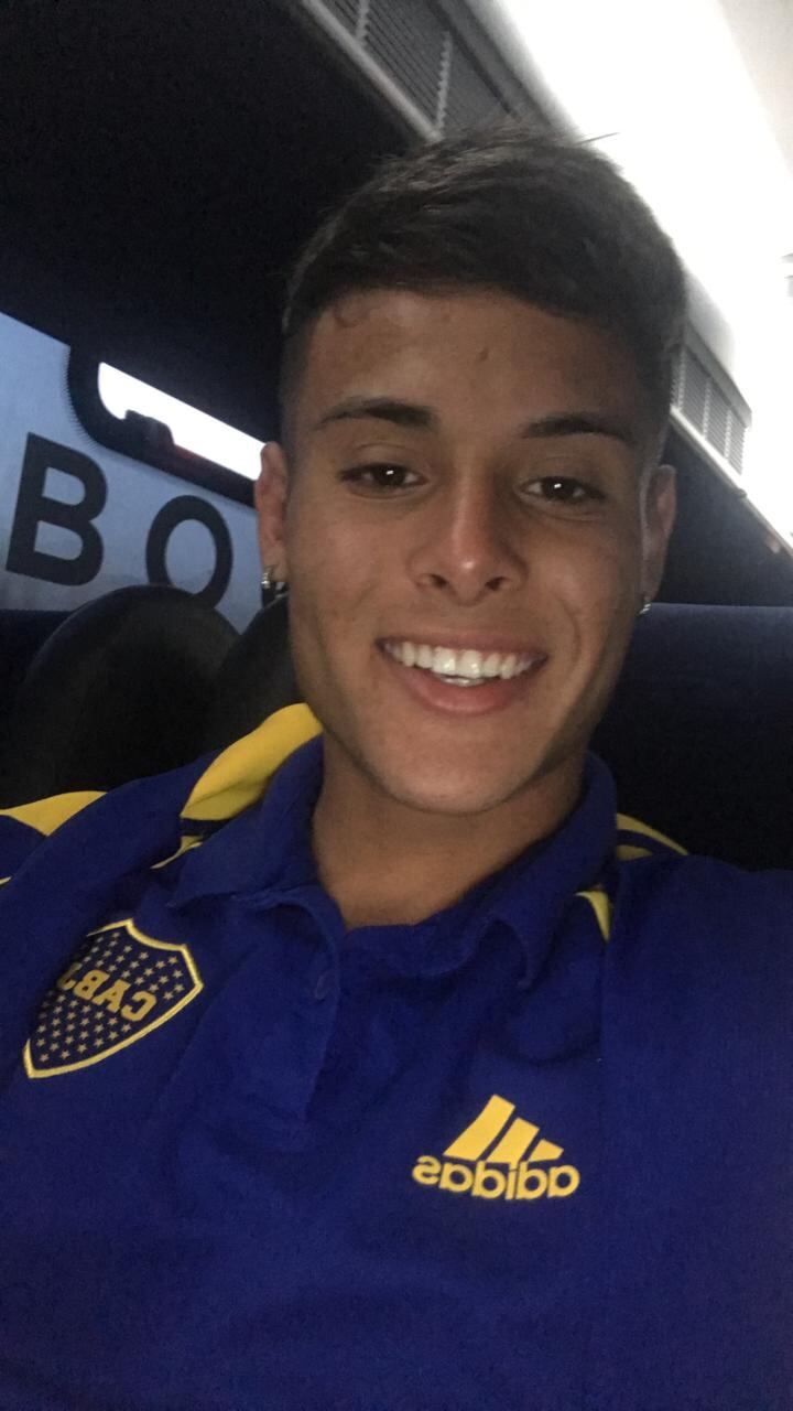 Lucas Palma, el mendocino que llegó a la primera de Boca.