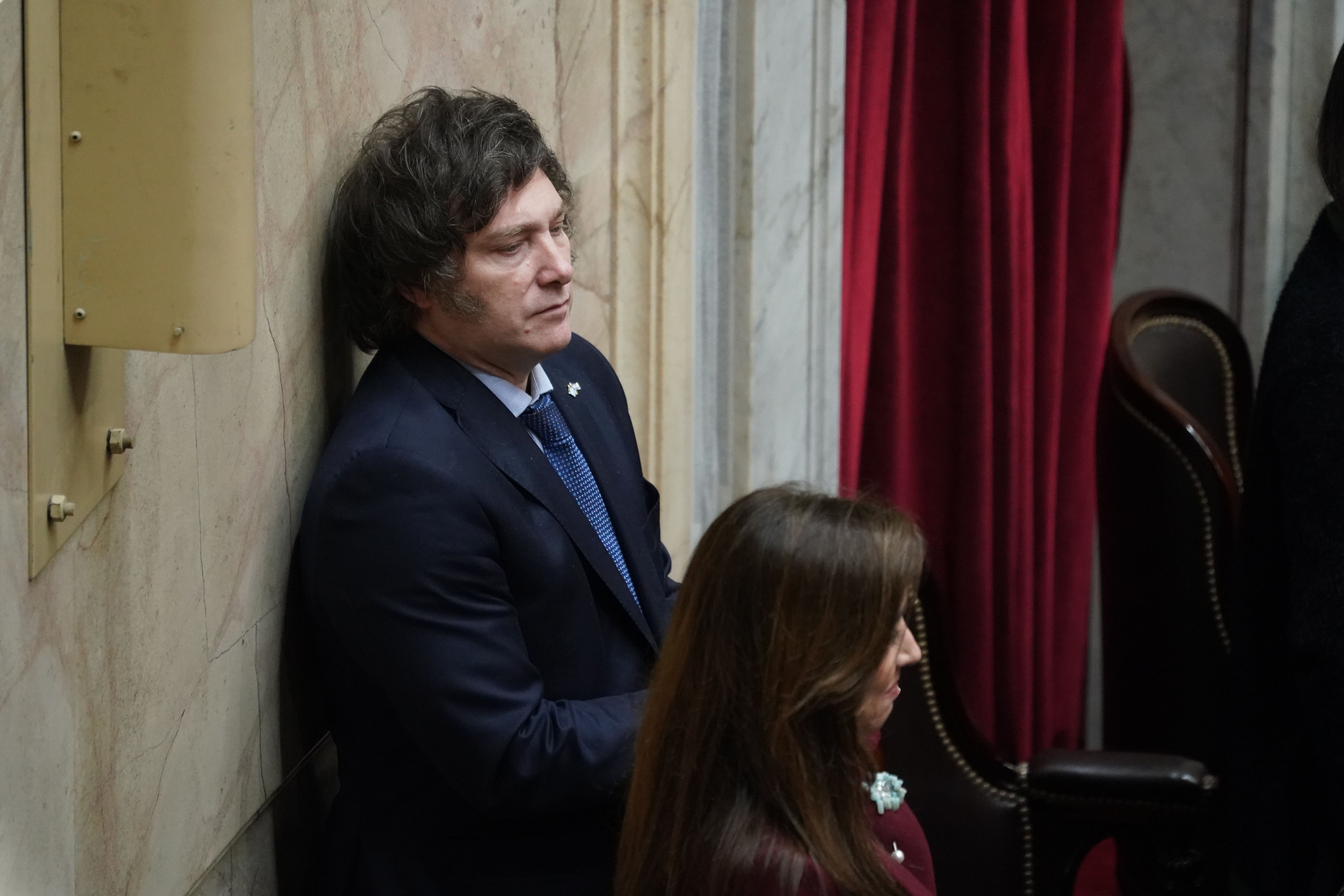 El diputado y candidato presidencial de La Libertad Avanza Javier Milei (Foto: Clarín)