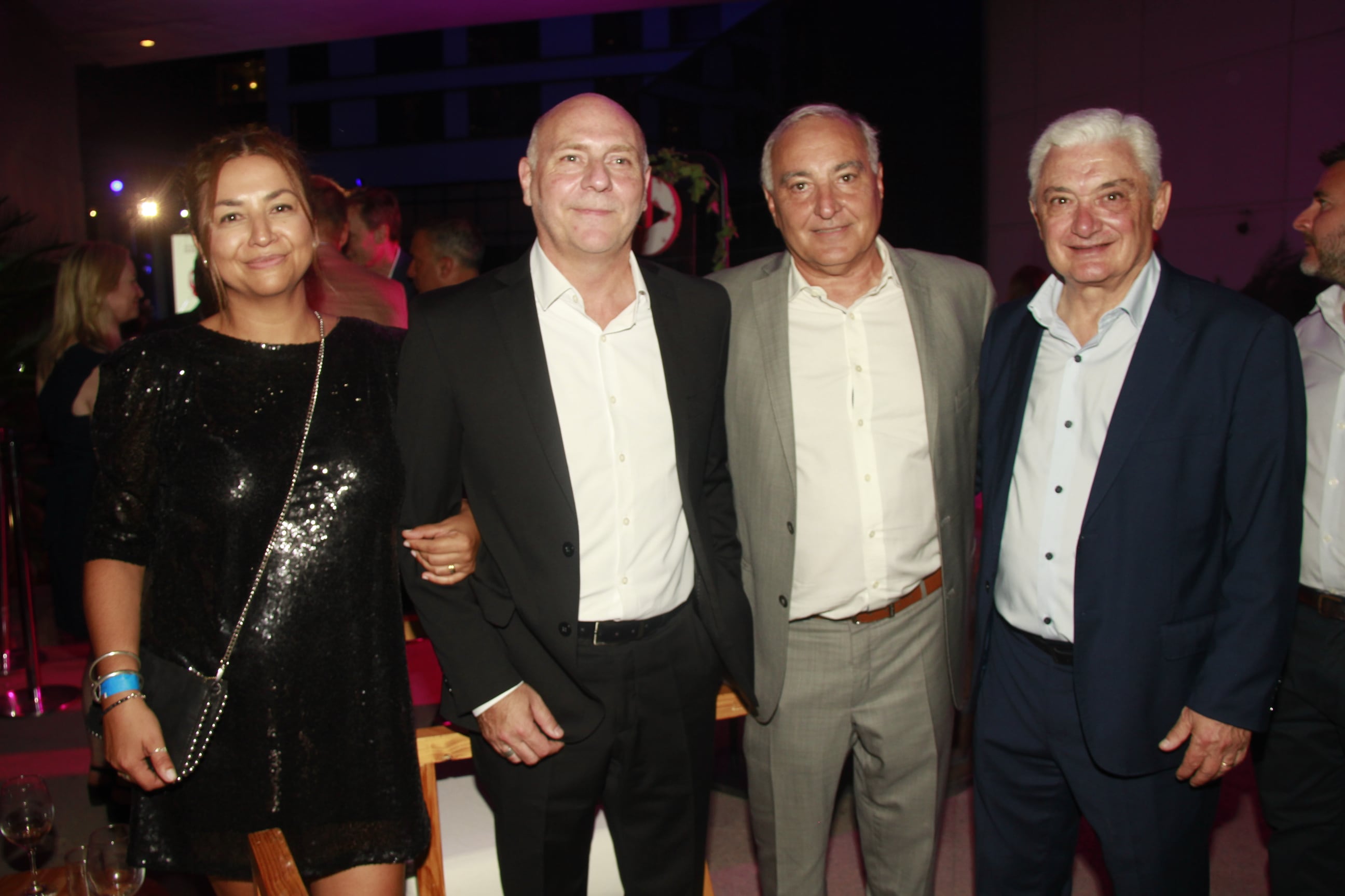 Mariela Videla, Dalmiro Garay, Eduardo Moreno y Alfredo Panella. - Foto: Fernando Grosso / Los Andes