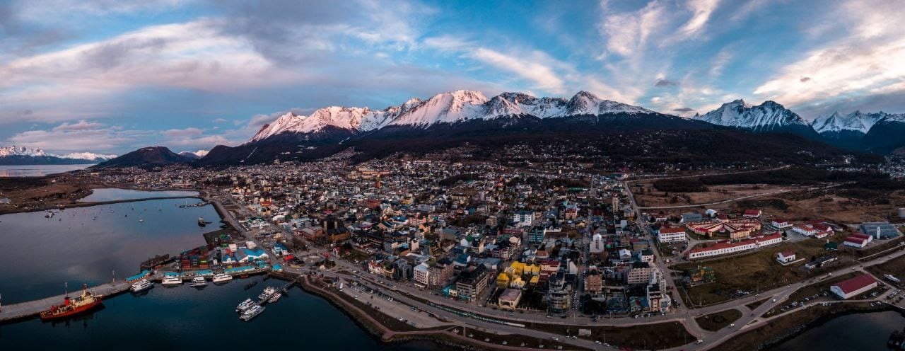 Imágenes de Ushuaia, la ciudad que cautivó a Ed Sheeran