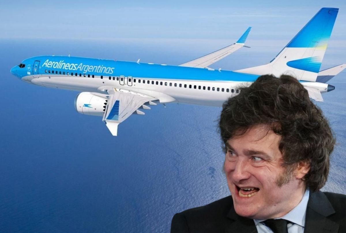 Con el aval del PRO, parte de la UCR y la Coalición Cívica, Javier Milei quiere privatizar Aerolíneas Argentinas ante el déficit que arrastra la empresa y los sucesivos paros (Los Andes)