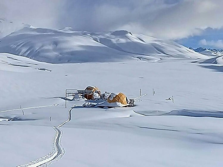 Desde el invierno de 2021, se podría esquiar en el valle El Azufre