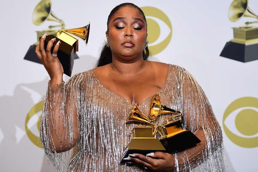 
Lizzo ganó tres premios. | AFP
   