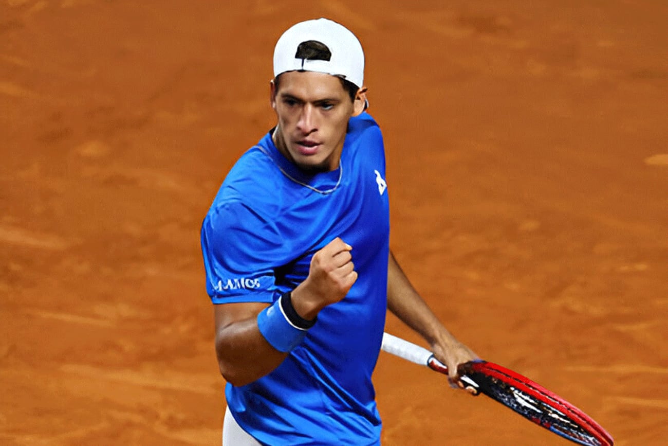 Sebastián Báez, el mejor argentino clasificado (@InteBNLdItalia)