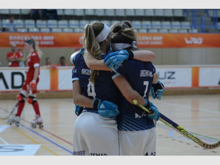 
Poder mendocino. Argentina ganó con tres goles de Adriana Soto, tres de Valentina Fernández y uno de Julieta,  | Gentileza
   