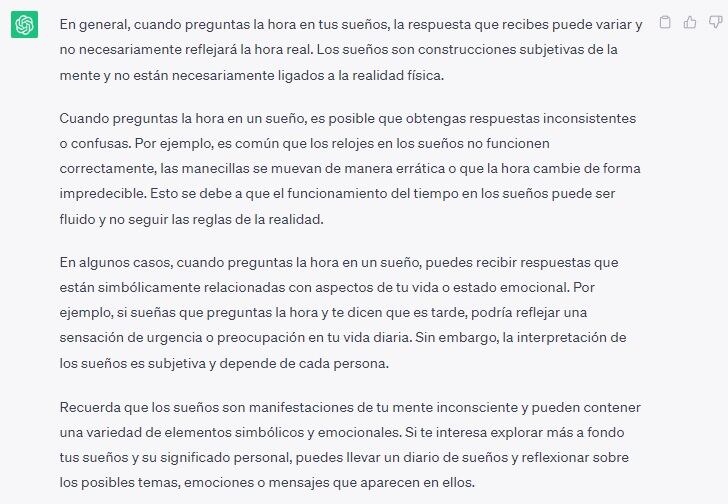 La IA respondió una misteriosa pregunta.