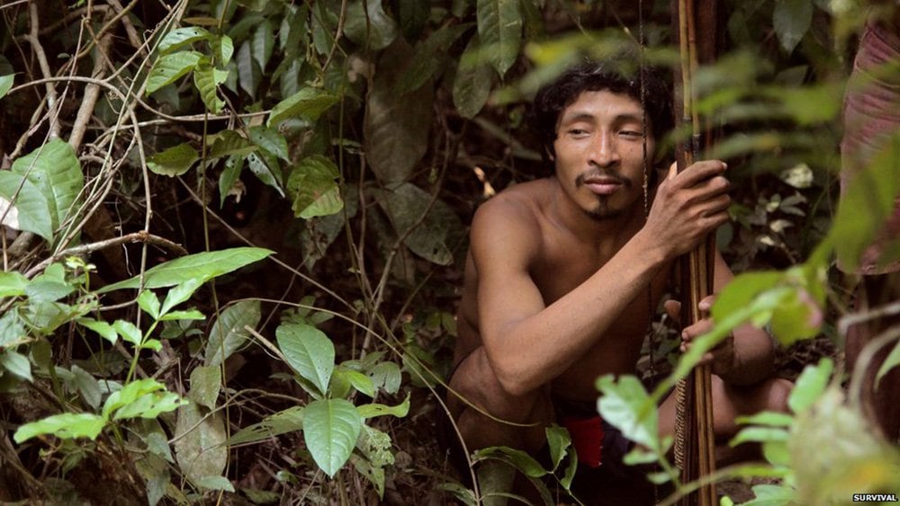 El 'indígena del hoyo' fue hallado sin vida en una hamaca.