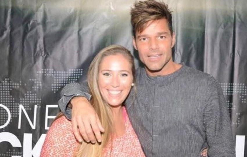 
    Mar Tarrés y Ricky Martin, juntos (foto de archivo).
   