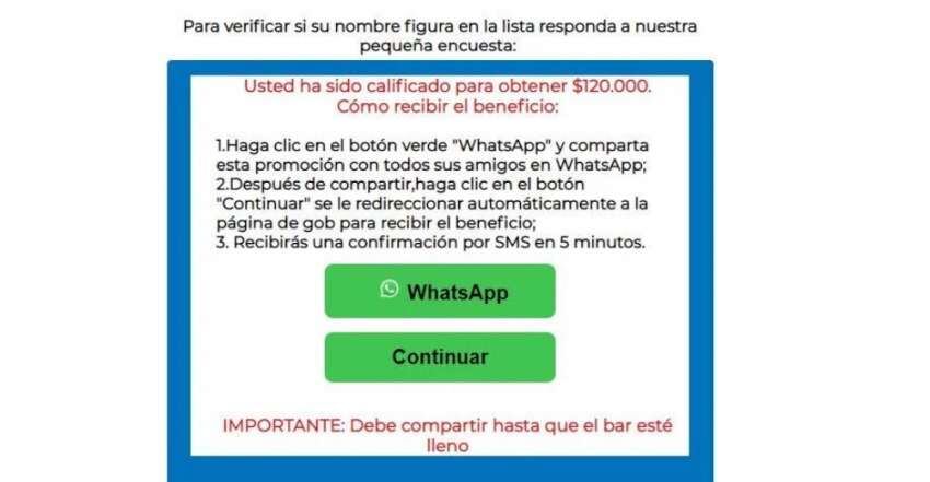 
Según los expertos los primeros signos de alarma al recibir este tipo de mensajes son los errores ortográficos.
