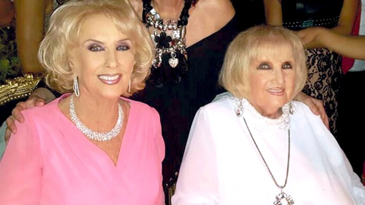 La emotiva despedida de Mirtha Legrand a su hermana Goldy en las redes