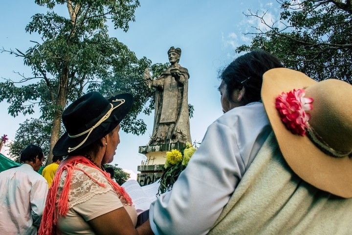 
Salta. El reconocido Via Crucis de los Jóvenes en el Cerro San Bernardo.
