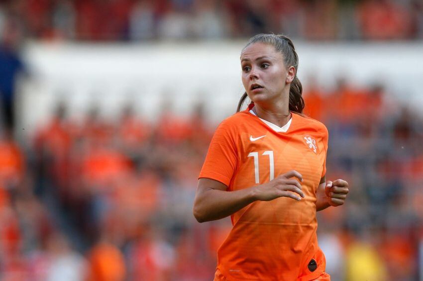 
Lieke Mertens. Juega en Barcelona pero es pretendida por el Olympique de Lyon | AP
   