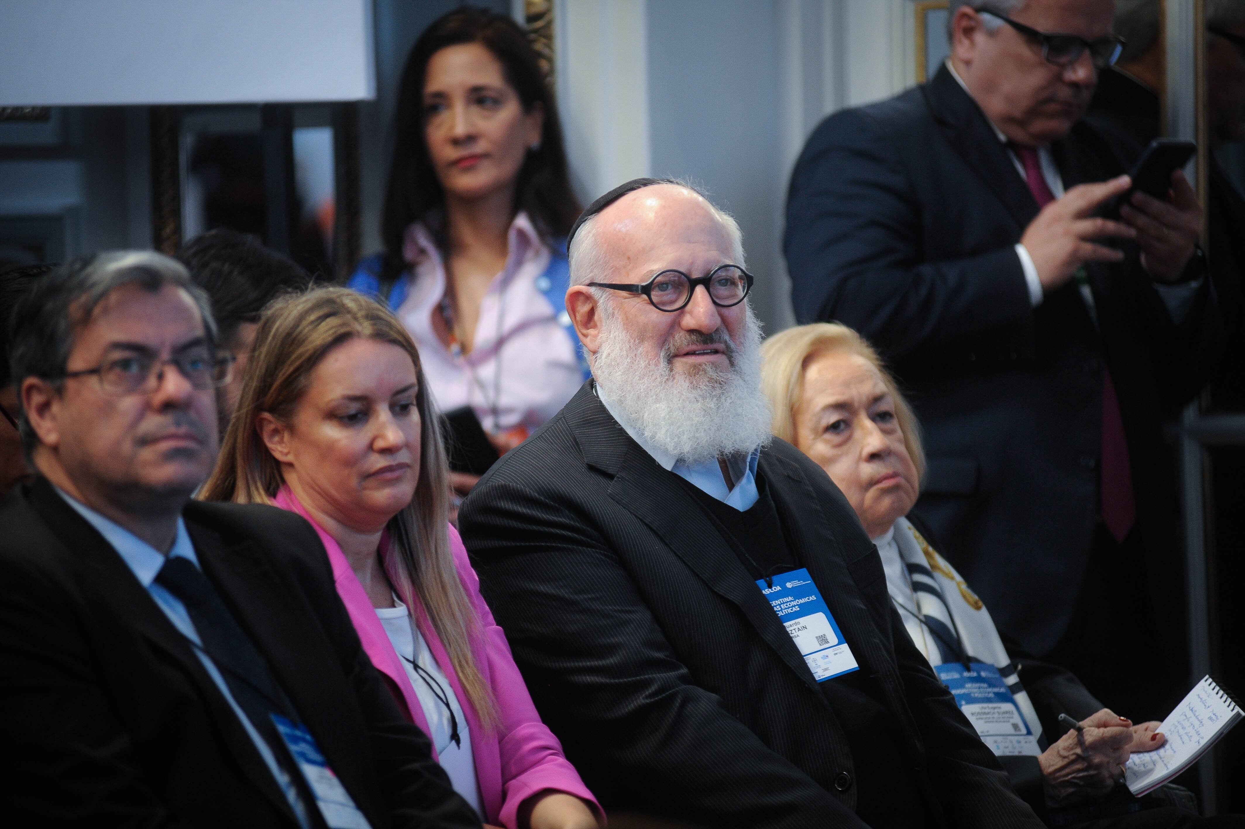 Germán Martínez y Eduardo Elsztain de Irsa. Foto: Federico Lopez Claro