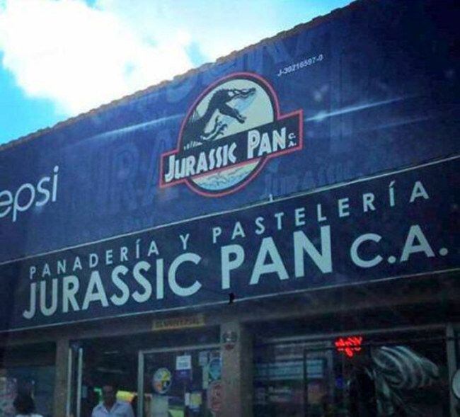 'Jurassic Pan', otro de los nombres ingeniosos