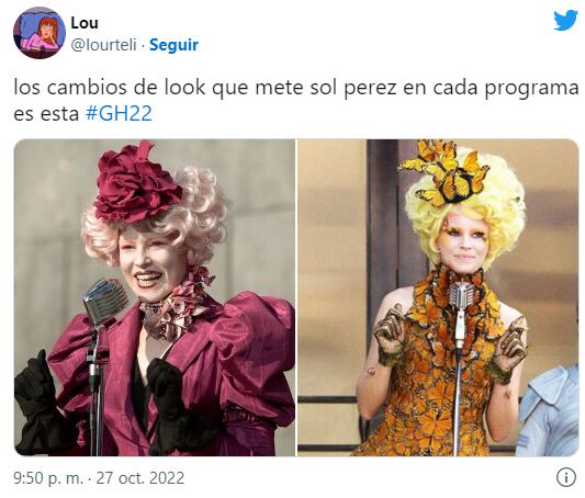 Los memes por el look de Sol Pérez