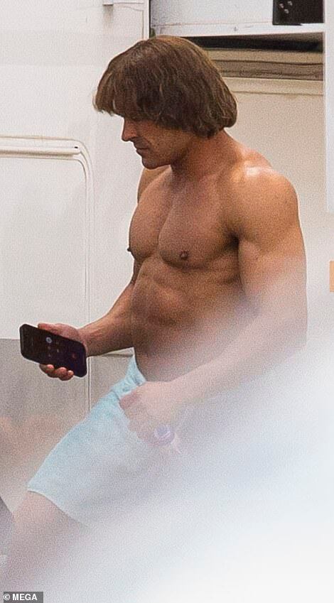 El impactante cambio de look de Zac Efron para su nueva película