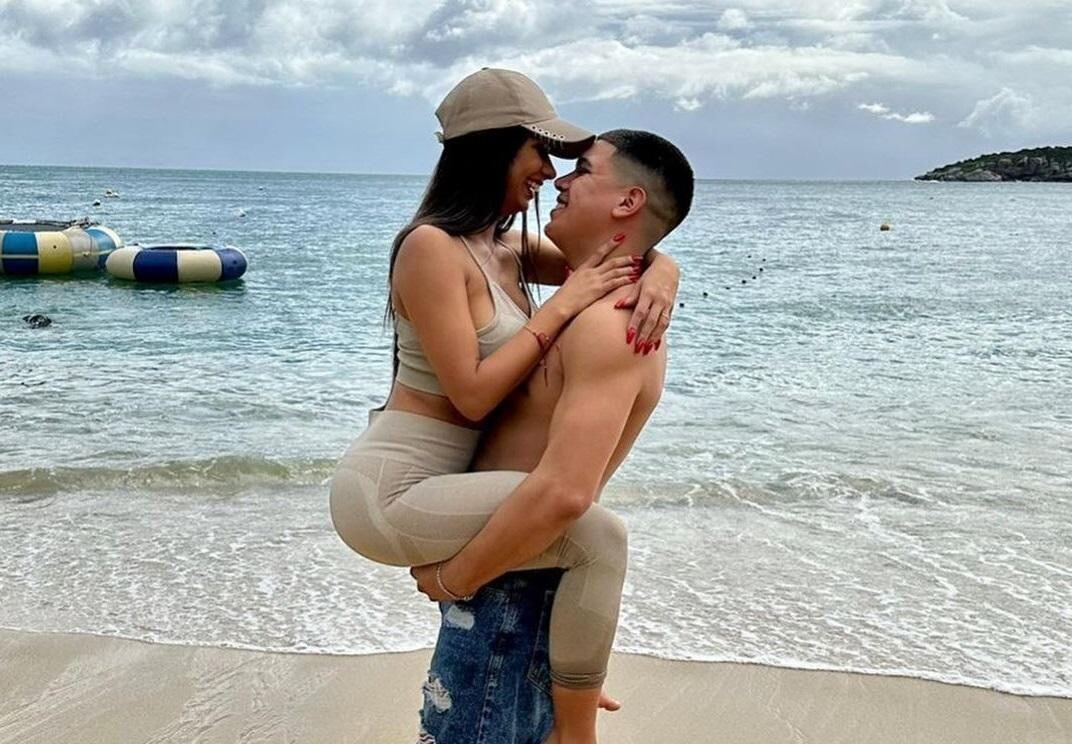 Daniela Celis y Thiago Medina en Brasil