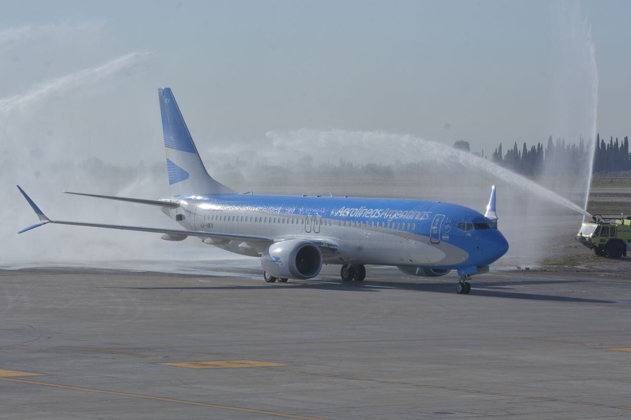 Aerolíneas Argentinas tendrá nueva ruta Mendoza-Santiago de Chile - Orlando Pelichotti / Los Andes  