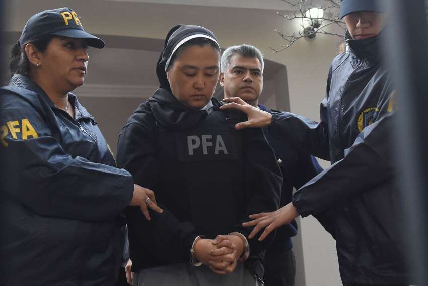 
    La monja Kosaka llegará a juicio con 7 imputaciones. Foto: Los Andes
   