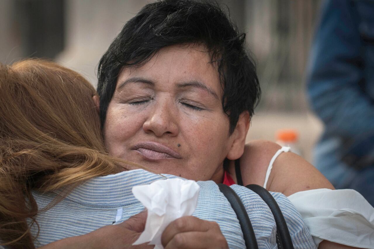 Paola González, la responsable del Merendero Yo Si Te Creo y organizadora del tradicional festejo del Día de la Niñez en el Barrio San Martín. 