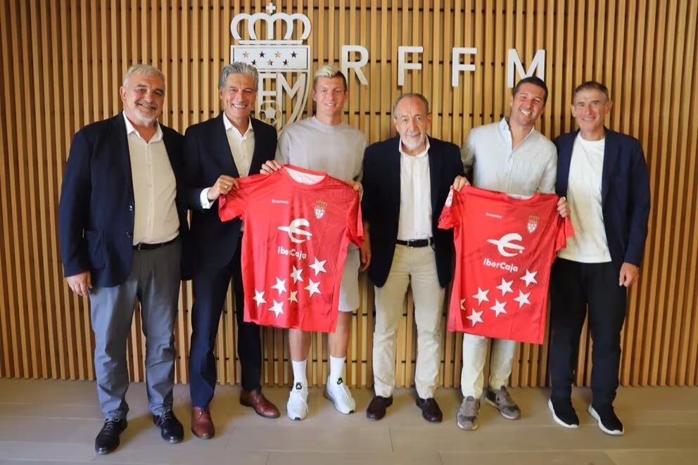 Toni Kroos le pondrá su nombre a un club en colaboración con la Real Federación de Fútbol de Madrid (RFFM) y con el Club Las Encinas Boadilla