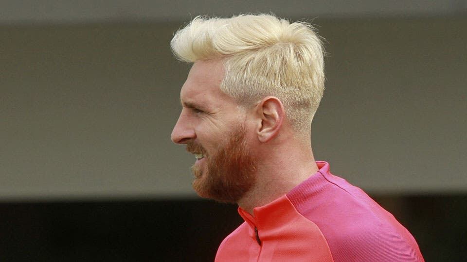 Con look recién estrenado, Messi sorprendió a todos sus fans.