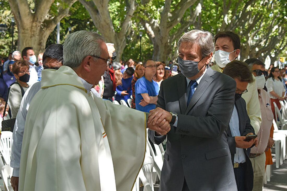 Emir Félix, intendente en San Rafael