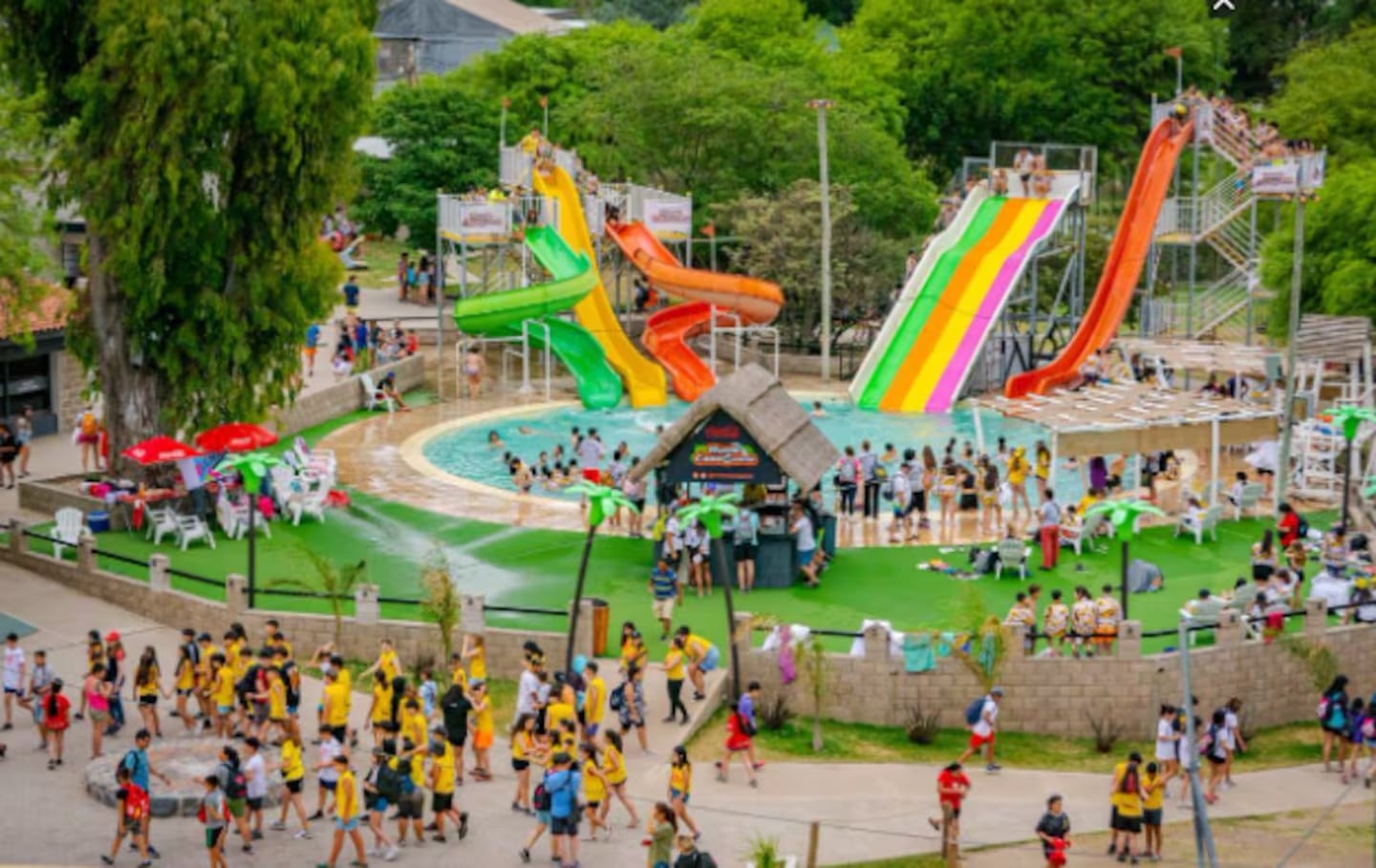 Mundo Cocoguana, el parque acuático de Malagueño (Córdoba) donde murió la nena mendocina / Foto gentileza