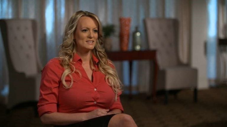 Stormy Daniels, actriz porno. 