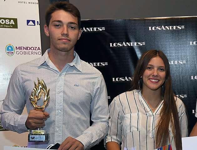 
Nico también subió al podio en Buenos Aires 2018. | Marcelo Rolland / Los Andes
   