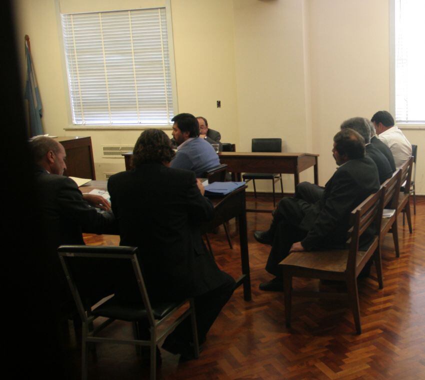 
    Declarando durante el juicio por la causa de coimas en el Concejo Deliberante que denunció. (Archivo / Los Andes)
   