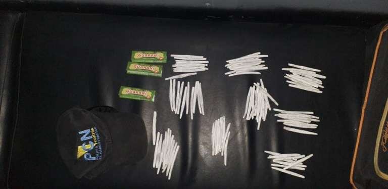 
Cigarrillos de marihuana confiscados.  | Ministerio de Seguridad
   