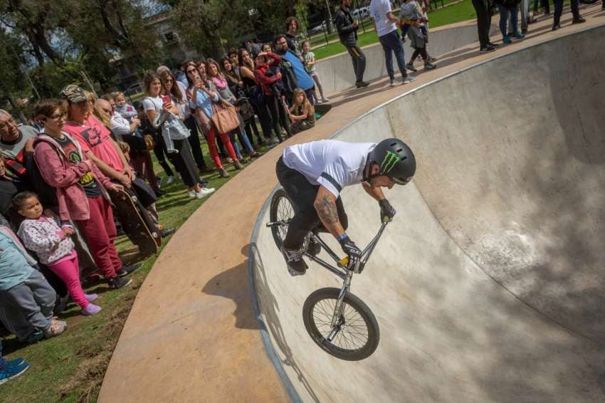 
Invitan a los chicos a inscribirse y participar de actividades en el nuevo parque O’Higgins | Ignacio Blanco / Los Andes
   