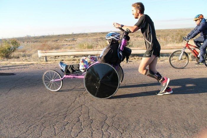 
Correrá 42 kilómetros en la MIM. | Gentileza - Facebook Eduardo Mulet
   