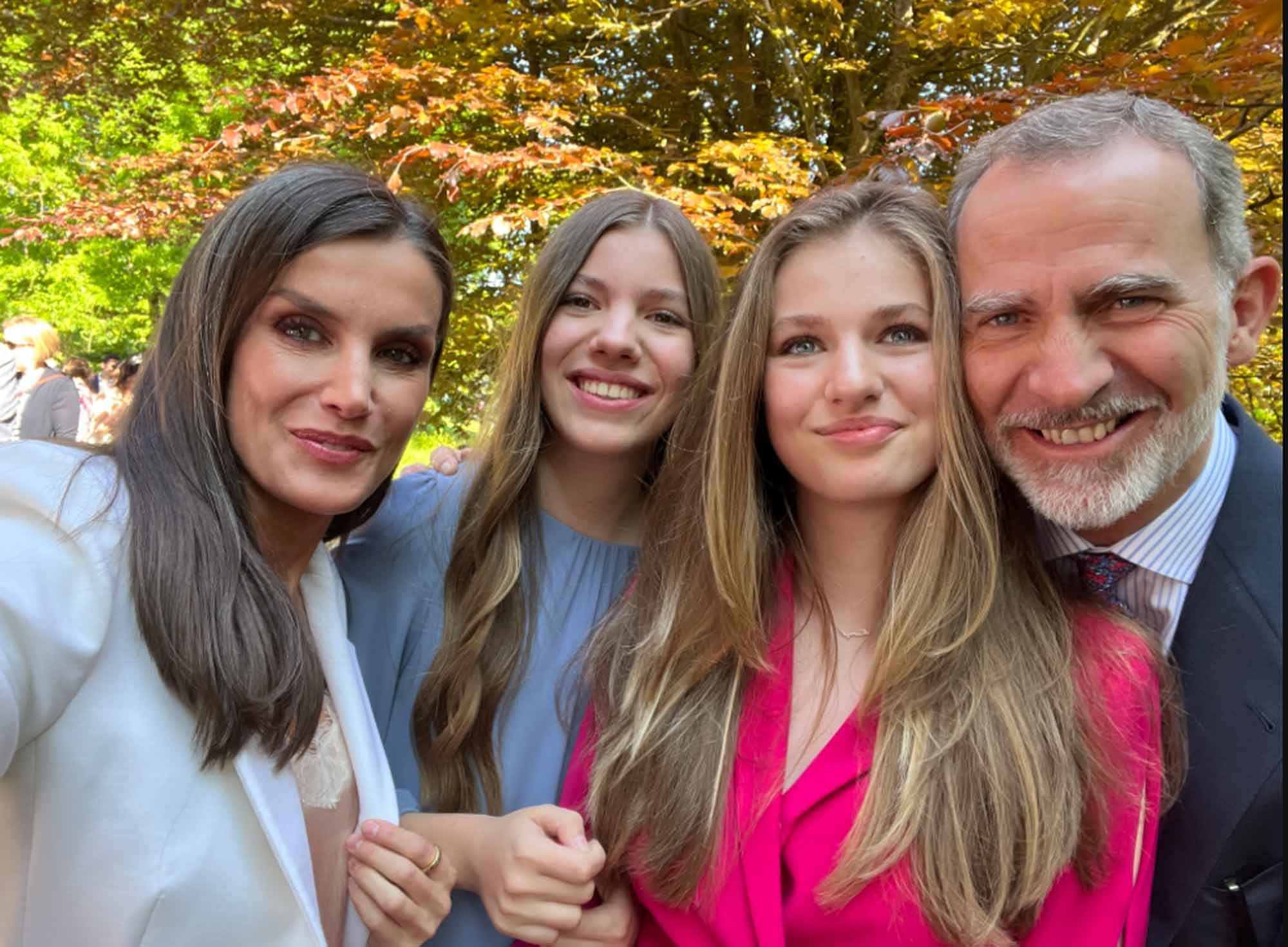 Así es realmente la relación entre las hijas del rey Felipe VI.