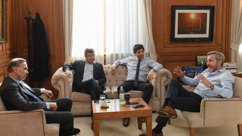 
De Marcho se reunió con Frigerio y Pichetto y hasta fue recibido por Macri
