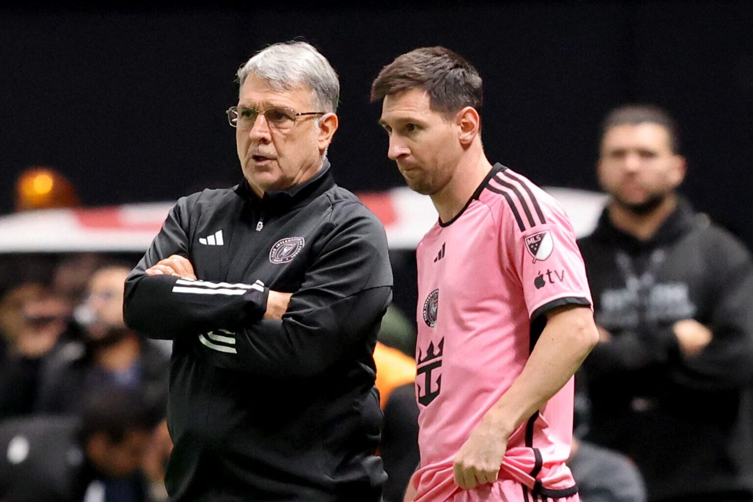 Messi y Gerardo Martino  (AFP)