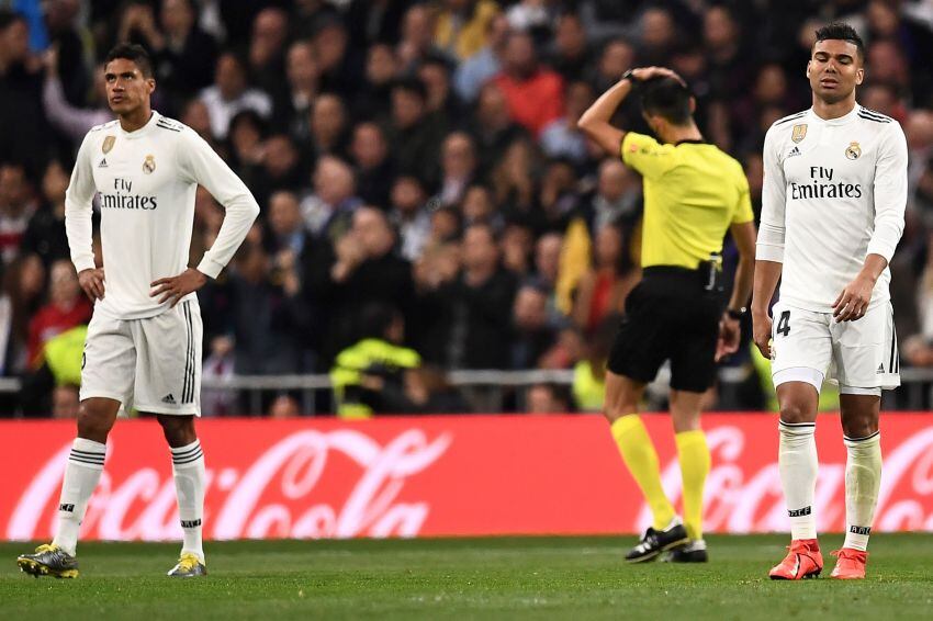 
    El Real Madrid no pudo con el Barcelona, perdió de local y se quedó sin la final en la Copa del Rey - AFP
   